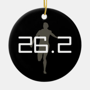 De Cerâmica Ornamento personalizado da lembrança da maratona