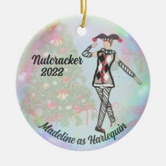 De Cerâmica Ornamento Personalizado do Invólucro - Harlequin