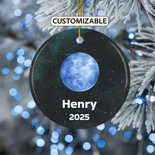 De Cerâmica Ornamento Personalizado do Netuno, Planeta do Sist