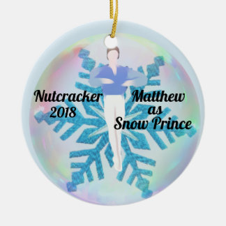 De Cerâmica Ornamento personalizado do Nutcracker - príncipe