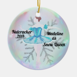 De Cerâmica Ornamento personalizado do Nutcracker - rainha da