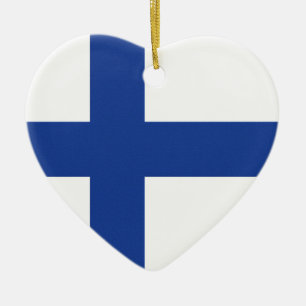 De Cerâmica ornamento personalizado SUOMI FINLAND