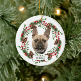 De Cerâmica Ornamento Pet Personalizado Bulldog