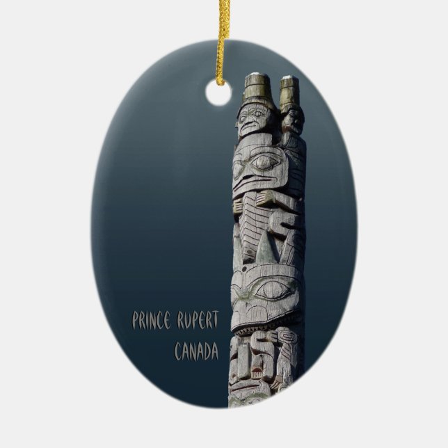 De Cerâmica Ornamento Príncipe Rupert Personalizado BC Souveni (Frente)