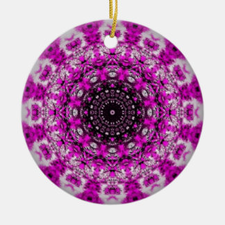 De Cerâmica Ornamento roxo do caleidoscópio