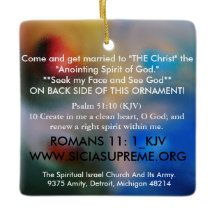 ORNAMENTO SANTAMENTE - ABENÇOADO E APROVADO PELO