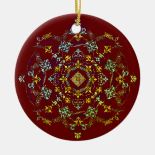 De Cerâmica Ornamento simétrico