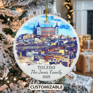 De Cerâmica Ornamento Toledo Personalizado, Espanha
