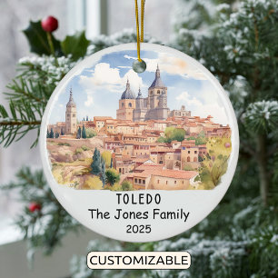De Cerâmica Ornamento Toledo Personalizado, Espanha