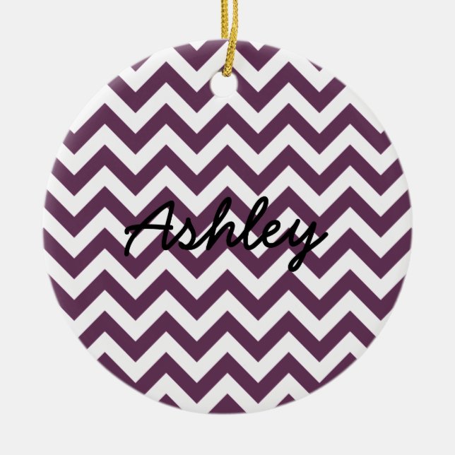 De Cerâmica Ornamento Trendy Chevron (Frente)