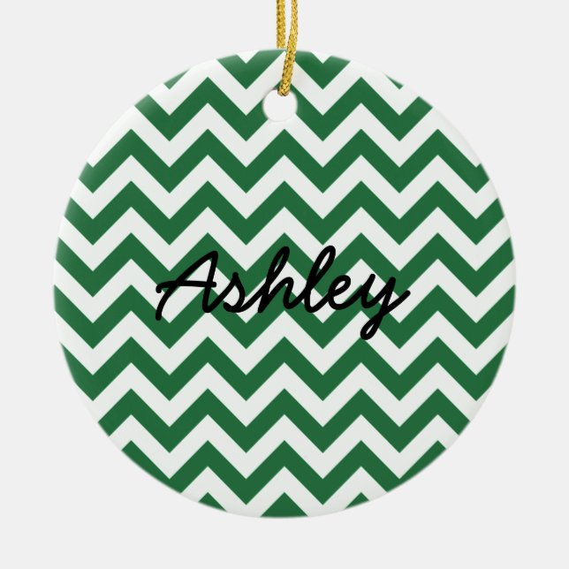 De Cerâmica Ornamento Trendy Chevron (Frente)