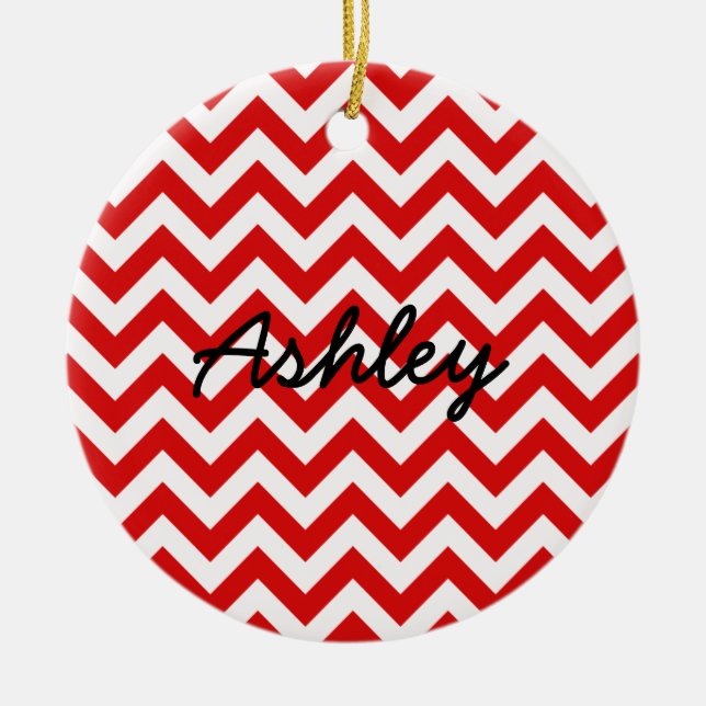 De Cerâmica Ornamento Trendy Chevron (Frente)