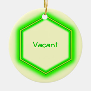 De Cerâmica Ornamento - Vacanct ou ocupado