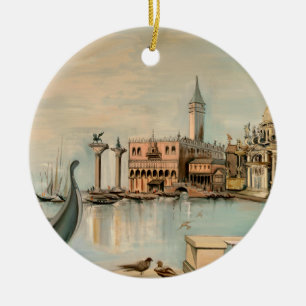 De Cerâmica Ornamento Venetian