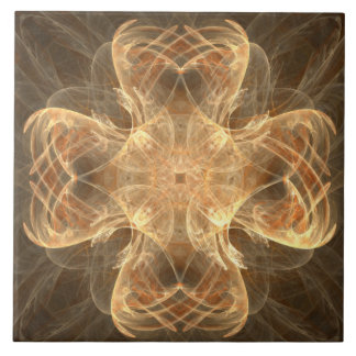 De Cerâmica Ouro Celtic Cross II - Padrão Azulejo cerâmico