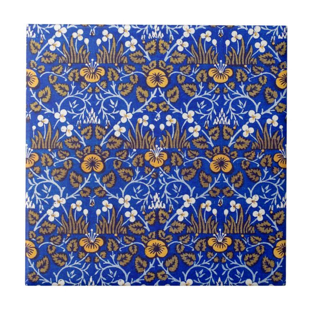 De Cerâmica Padrão Eyebright, Azulejo Cerâmico William Morris (Frente)