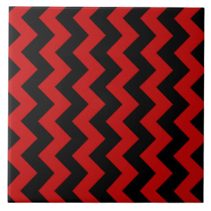 De Cerâmica Padrão vermelho preto XIII Azulejo cerâmico