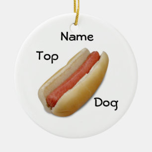 DE CERÂMICA PARA O SEU ORNAMENTO "TOP DOG"