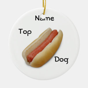 DE CERÂMICA PARA O SEU ORNAMENTO "TOP DOG"