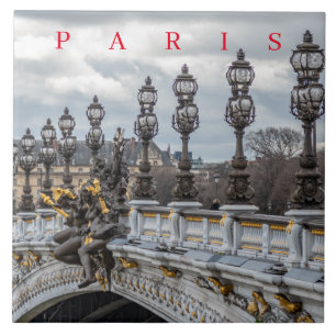 De Cerâmica Paris Pont Alexandre III lança azulejo cerâmico