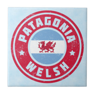 De Cerâmica Patagonia Welsh Flag Azulejo cerâmico