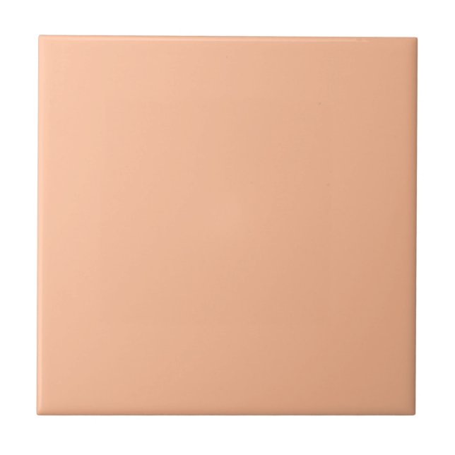 De Cerâmica Peach Fuzz Azulejo Cerâmico (Frente)