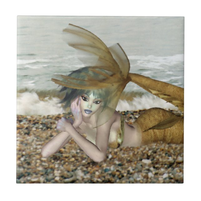 De Cerâmica Pensando em você Azulejo (Frente)