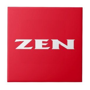 De Cerâmica Pequeno azulejo vermelho branco
