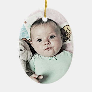 De Cerâmica Personalize estes 2 tomou partido ornamento bonito
