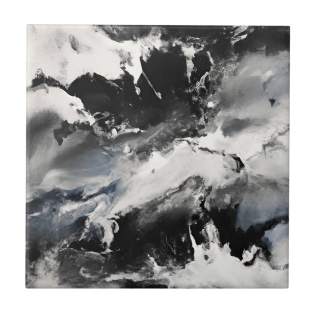 De Cerâmica Preto Branco Espalha Mármore Pedra Azulejo cerâmic (Frente)