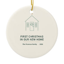Primeiro Natal em Nossa Nova Casa Ornamento 2026