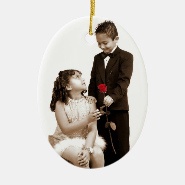 De Cerâmica Primeiro ornamento do amor (Frente)