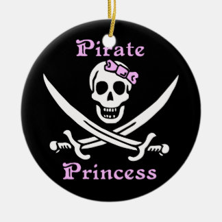 De Cerâmica Princesa Ornamento do pirata