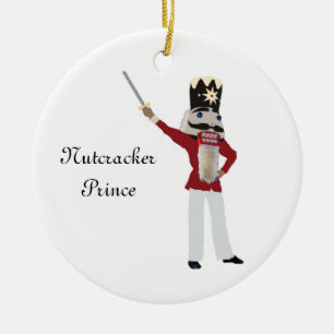 De Cerâmica Príncipe Lembrança Ornamento do Nutcracker