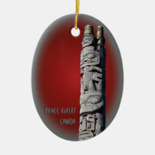 De Cerâmica Príncipe Rupert Ornamento Personalized BC