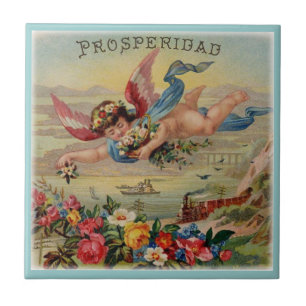 De Cerâmica Prosperidade Angel prosperidade azulejo