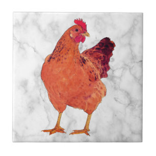De Cerâmica Recoleta Chicken L - Azulejo cerâmico pequeno