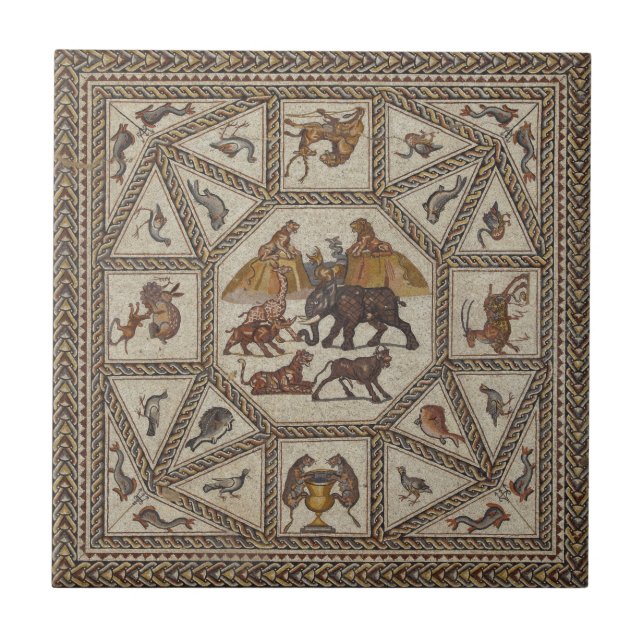 De Cerâmica Réplica antiga do azulejo da porta copos da arte (Frente)