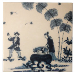 De Cerâmica Repro Delft Azulejo Chinoiserie Witchcraft