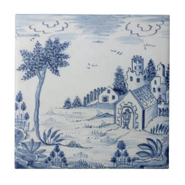 De Cerâmica Reprodução Anterior do Azulejo Delft - 24