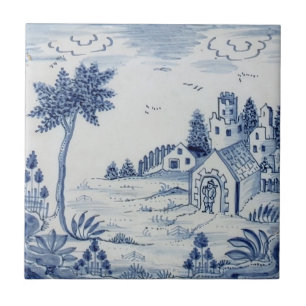 De Cerâmica Reprodução Anterior do Azulejo Delft - 24