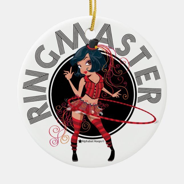 De Cerâmica Ringmaster-Brunette: Ornamento (Frente)