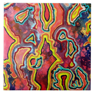 De Cerâmica Ripple 6 x 6 Azulejo cerâmico