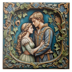 De Cerâmica Romeu E Julieta - Artes E Artesanatos - Azulejo Ce