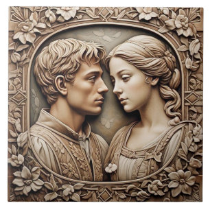 De Cerâmica Romeu E Julieta - Artes E Artesanatos - Azulejo Ce