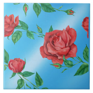 De Cerâmica Rosa Azulejo cerâmico
