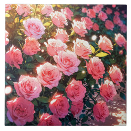 De Cerâmica Rosa Azulejo cerâmico