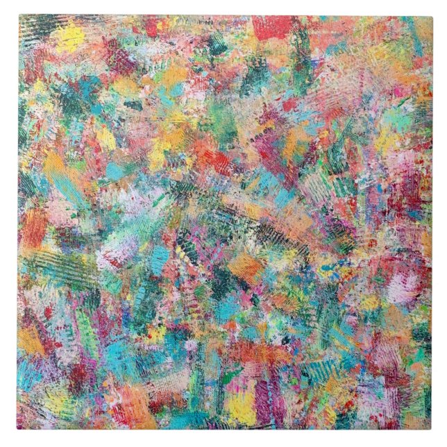 De Cerâmica Rosebud 6 x 6 Azulejo cerâmico (Frente)