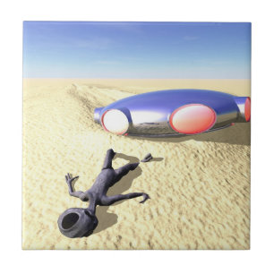 De Cerâmica Roswell como o azulejo do impacto do UFO