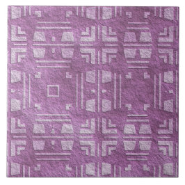 De Cerâmica Roxo Contemporâneo, Formas Mauve Azulejo Cerâmico
